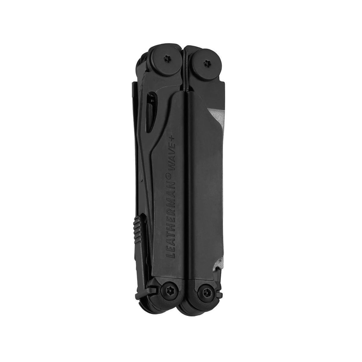 Leatherman Wave+ showing the replaceable wire cutters and one-hand-opening blades