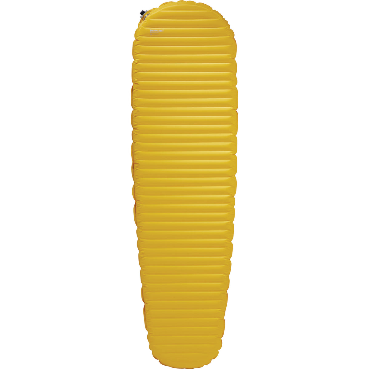 Top-down view of the NeoAir XLite NXT showing its triangular core pattern